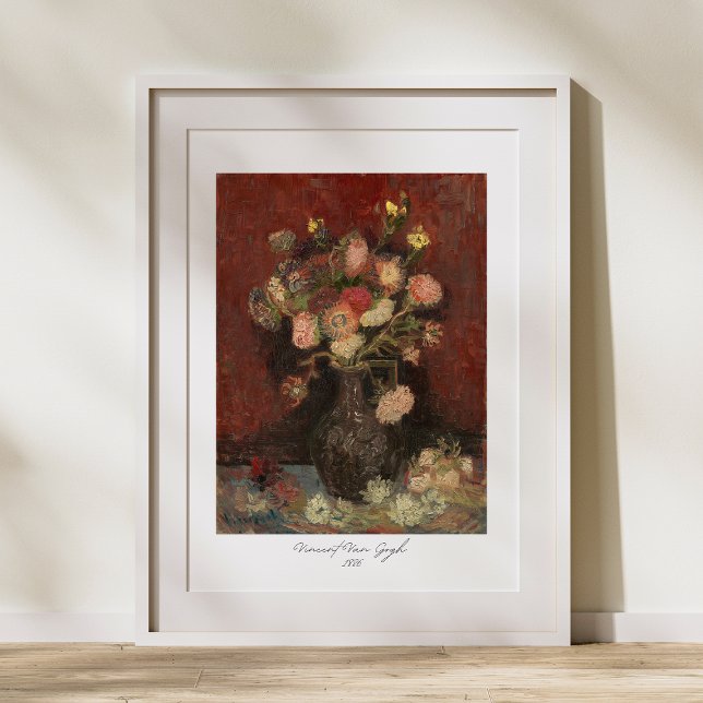 Vintage Floral Painting Poster (Criador carregado)