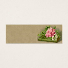 Vintage Floral Peony Book Elegante