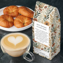 Vintage Floral Roast Coffee