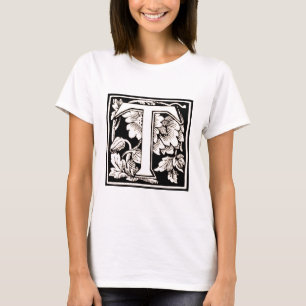 Vintage Floral 'T' Frame - Camisa