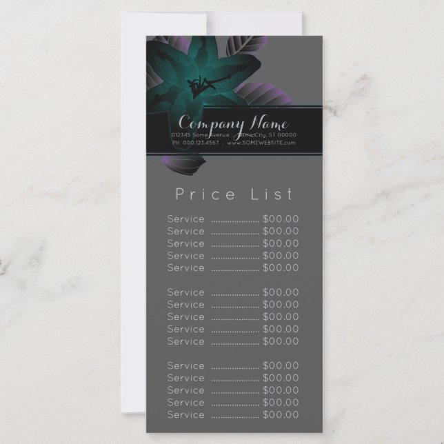 vintage flores elegância (Frente)