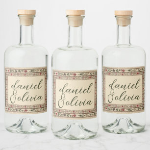 Vintage Frame Ethnic Motif Wedding