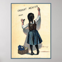 Vintage French Chocolat Poster