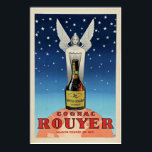 Vintage French Liqueur Álcool Art Deco Poster<br><div class="desc">Impressão de reprodução de um poster de publicidade para uma empresa francesa de licor/álcool. Digitalmente restaurado à discrição do artista. Perfeito para a decoração da parede. Enquadre-o e isto faria uma bela decoração de sala ao estilo retrô em um bar,  café,  restaurante,  home theater,  escritório ou toca.</div>