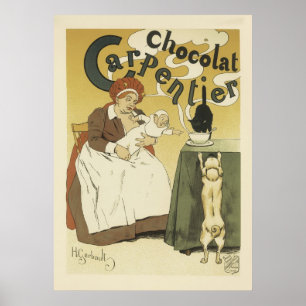 Vintage French Posters - Chocolate