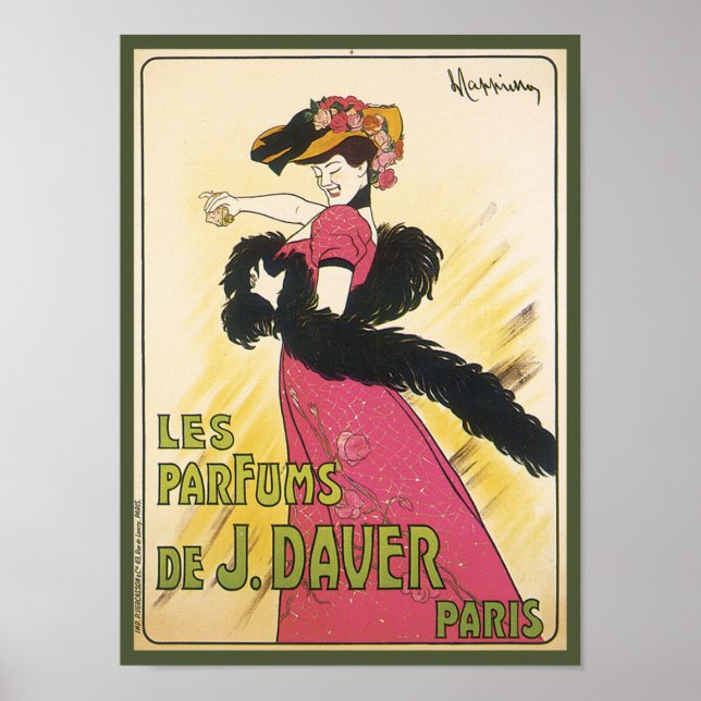 Vintage French Soap Art Poster (Frente)