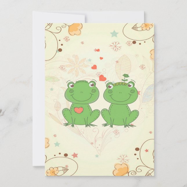 Vintage Frog Funny Wild Animal Lover (Frente)