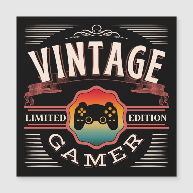 VINTAGE GAMER LIMITED EDITION (Frente)