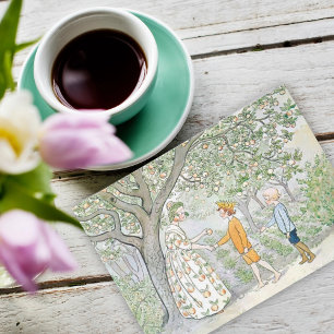 Vintage Garden Children Little Lasse Elsa Beskow