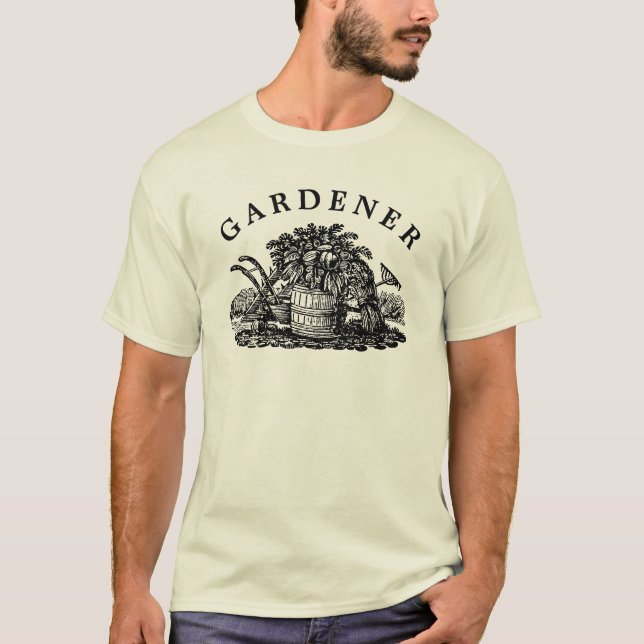Vintage Gardener T-Shirt (Frente)