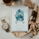 Vintage Gentleman | Cartão de Padrinho de casament (Criador carregado)