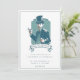 Vintage Gentleman | Cartão de Padrinho de casament (Em pé/Frente)