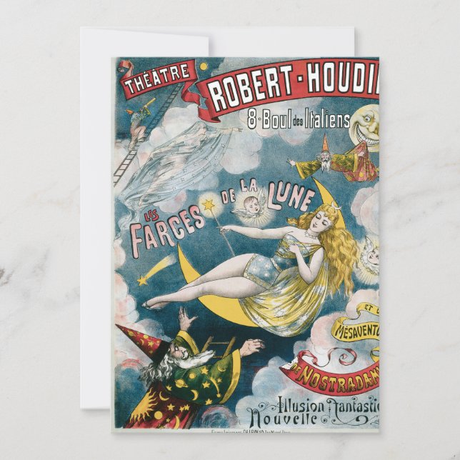 Vintage George Melies Illusion Fantastique (Frente)