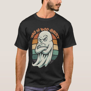 Vintage Ghost Mood - T-Shirt Em Descanso.