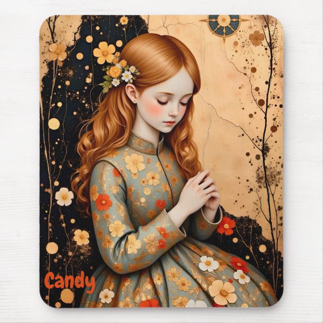 Vintage Girl ~ Mousepad (Frente)