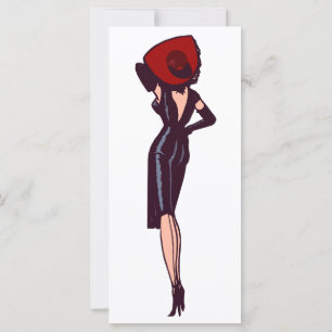 Vintage Glamor Girl Retro Pinup