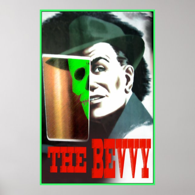 Vintage Glasgow Bevy Poster (Frente)