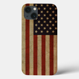 Vintage Grunge American Flag