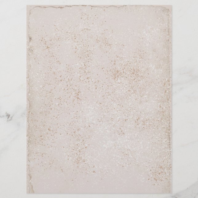 Vintage Grunge Scrapbook Paper (Frente)