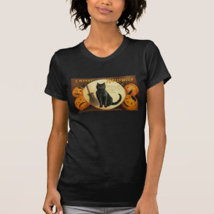 Vintage Halloween Camisetas Bruxas