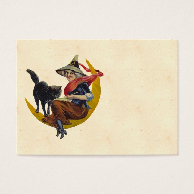 Vintage Halloween Witch (Frente)