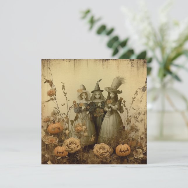 Vintage Halloween Witchcraft (5) (Em pé/Frente)