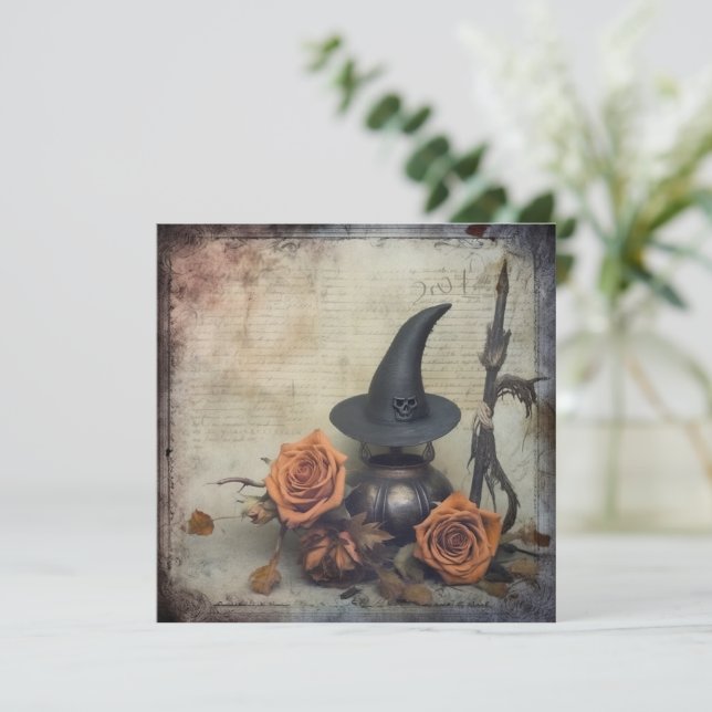 Vintage Halloween Witchcraft (8) (Em pé/Frente)