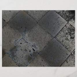 Vintage Harlequin Inspirou Textura de Cinzas Metál