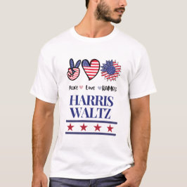 Vintage Harris e Walz 2024 Eleição T-Shirt