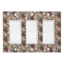 Vintage Hibiscus Flowers Floral Vermelho Rosa Amar