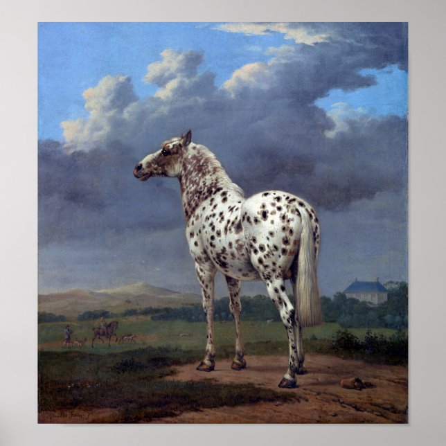 Vintage Horse Poster (Frente)