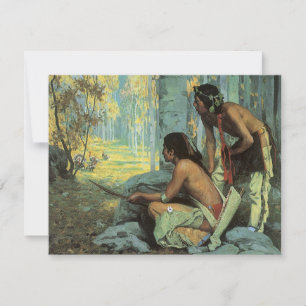 Vintage Indians, Taos Turquia Caçadores por Couse