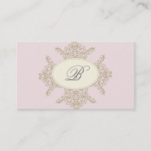 {vintage inspirado} cartão de visita