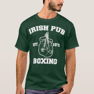 Vintage Irish Pub Est 1975 Boxing Day Camisetas 2