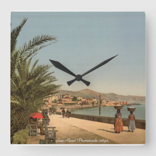 Vintage Itália - relógio San Remo Promenade