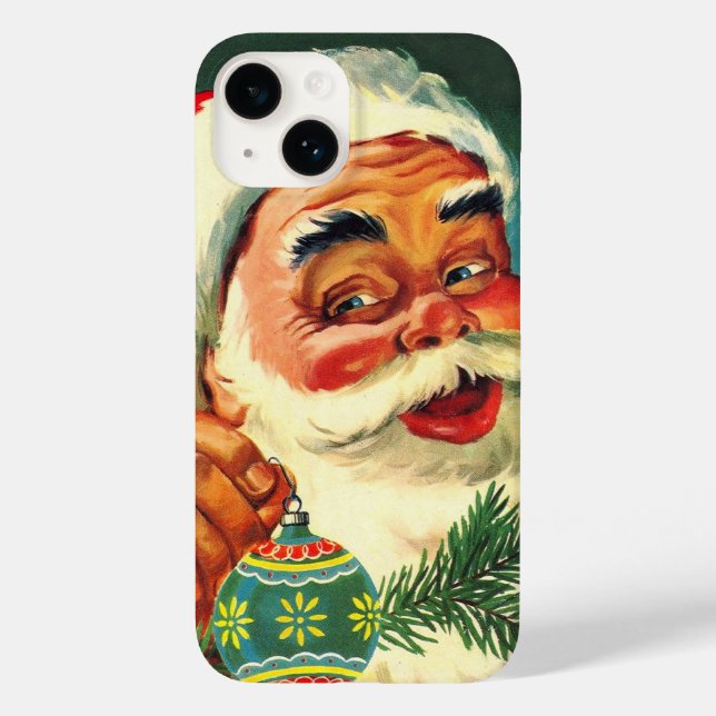 Vintage Jolly Papai Noel Natal (Verso)