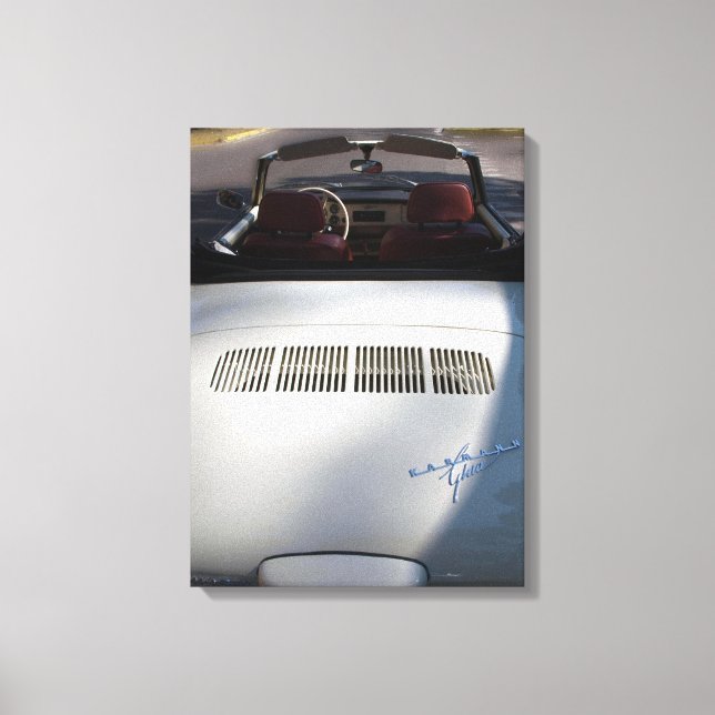 Vintage Karmann Ghia Photo Canvas (Frente)