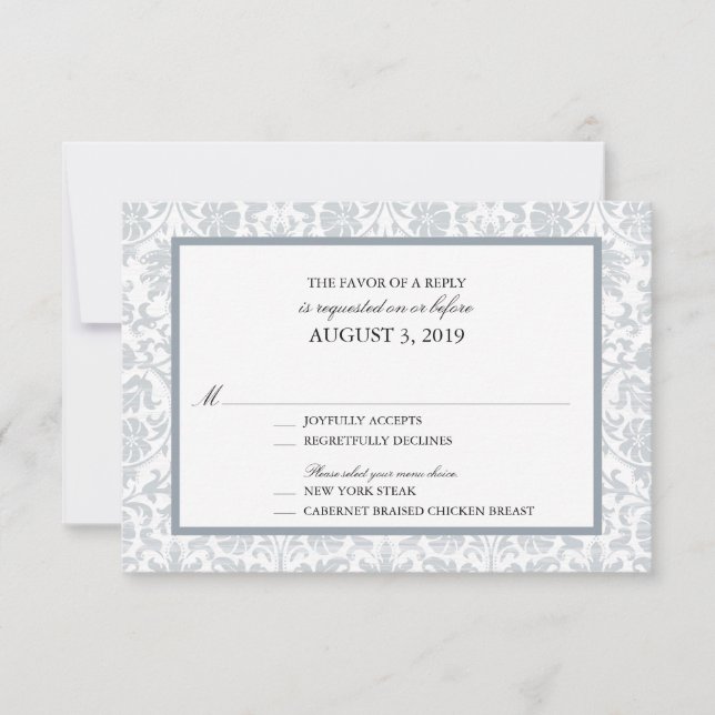 Vintage Lace Affair RSVP (Frente)