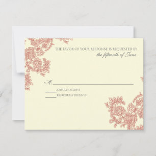 Vintage Lace   Poppy   RSVP