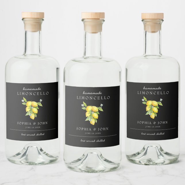 Vintage Lemons, garrafa caseira (Garrafas)