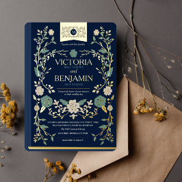 Vintage Library Book Wedding