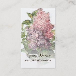 Vintage Lilac Cartão de visita