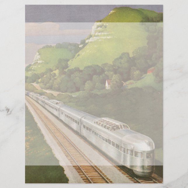 Vintage, Locomotive in Country (Frente)