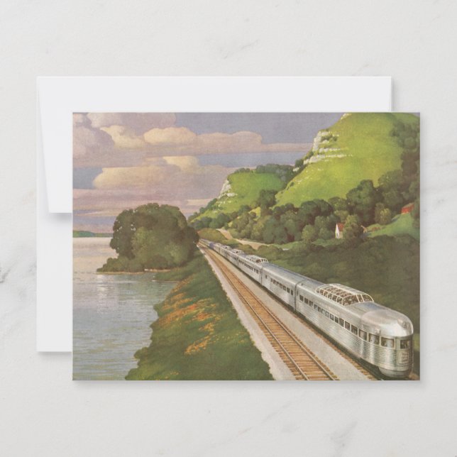 Vintage, Locomotive in Country (Frente)