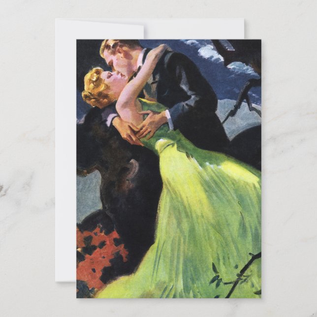 Vintage Love and Romance, Beijo Romântico (Frente)