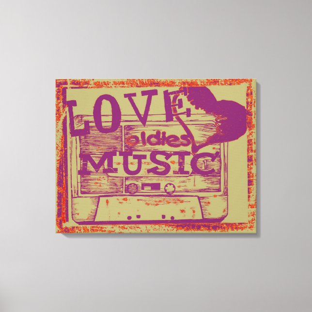 Vintage Love Coldies 4 Canvas (Frente)