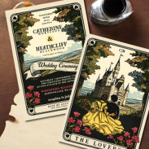 Vintage Love | Convite Para Casamento Tarot