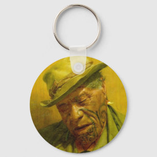 Vintage Maori Art por Chaveiros de Goldie CF