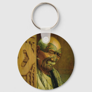 Vintage Maori Art por Chaveiros de Goldie CF