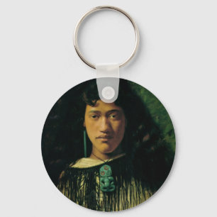 Vintage Maori Art por Chaveiros de Goldie CF